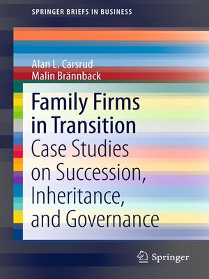 cover image of Family Firms in Transition